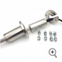 Конструкция крепления передней муфты датчика FIZEPR-SW100.10.4х